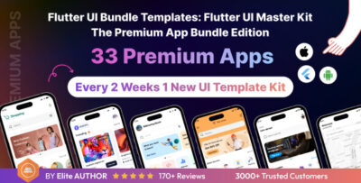 Flutter UI Bundle templates - Flutter UI Master Kit v1.22