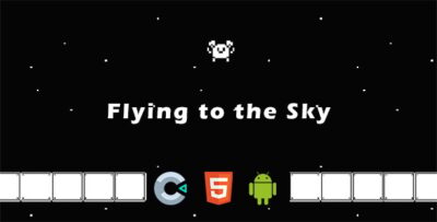 Flying to the sky - c3p HTML5 Game