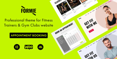 Formie — Personal Trainer Fitness Gym WordPress