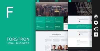 Forstron - Legal Business WordPress Theme v2.1.3