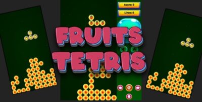 Fruit Tetris - Cross Platform Puzzle Game