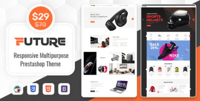 Future - Ultimate Technology & Sport for Prestashop 1.7 Theme