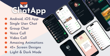 GS ChatApp - The Ultimate WhatsApp Like Chatting UI Kit React Native CLI