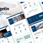 Gadgetin - Smartphone & Computer Repair Elementor Template Kit