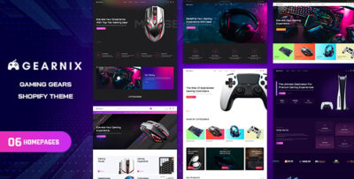 Gearnix - Gaming Gear & Accessories Shopify Theme