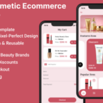 GlamCart - eCommerce app for cosmetic and skincare stores - React Native Mobile App Template