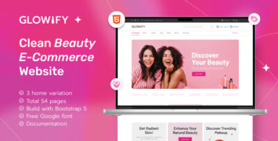 Glowify - Beauty eCommerce Template