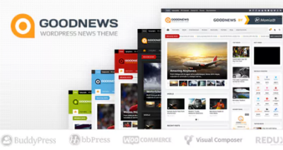 Goodnews - Responsive WordPress NewsMagazine