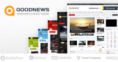 Goodnews – Responsive WordPress NewsMagazine