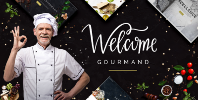 Gourmand - Restaurant, Bistro & Chef Theme