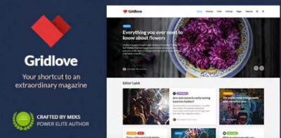 Gridlove - Creative Grid Style News & Magazine WordPress Theme