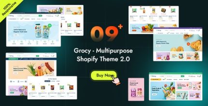 Grocy - Grocery Store and Supermarket Shopify Responsive Theme OS 2.0