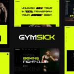 Gymsick - Fitness and Gym WordPress Theme