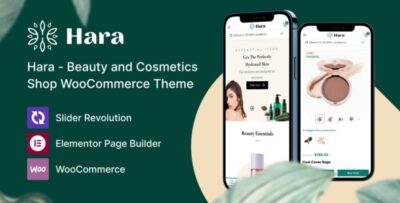 Hara - Beauty and Cosmetics Shop WooCommerce Theme v1.2