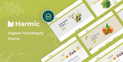 Harmic – Organic Food Store Shopify Theme