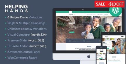 HelpingHand - CharityFundraising Wordpress Theme