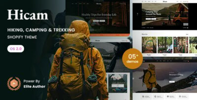 Hicam - Hiking, Camping & Trekking Shopify 2.0 Theme