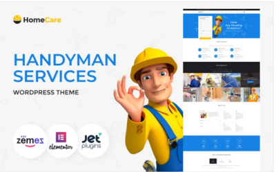 HomeCare - Handyman Services WordPress Theme