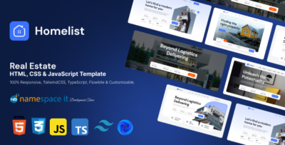 Homelist - Real Estate HTML template