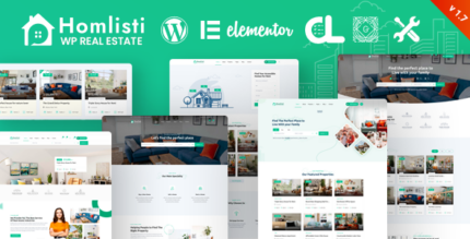 Homlisti – Real Estate WordPress Theme + RTL