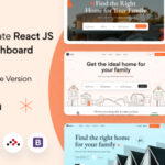 Homy - Real Estate React js Template & Dashboard