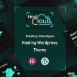 HostCloud WHMCS Hosting & Cloud Tech WordPress theme.