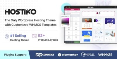 Hostiko - Hosting WordPress & WHMCS Theme