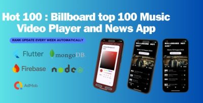 Hot 100 Music App with News