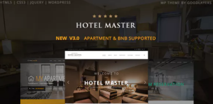 Hotel WordPress Theme For Hotel Booking Hotel Master