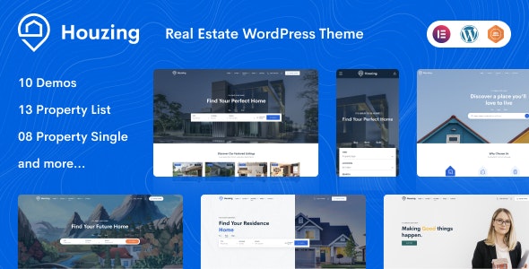 Houzing - Real Estate WordPress Theme Houzing - Real Estate WordPress Theme