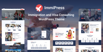 ImmiPress - Immigration and Visa Consulting WordPress Theme