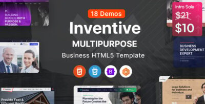 Inventive - Multipurpose Business HTML5 Template