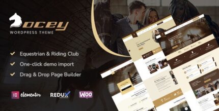 Jocey - Equestrian & Riding Club WordPress Theme