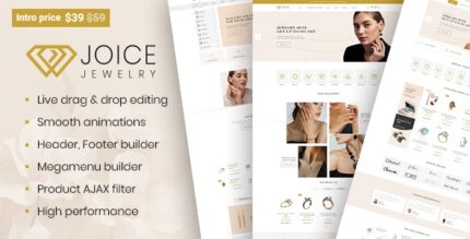 Joice Jewelry WordPress Theme