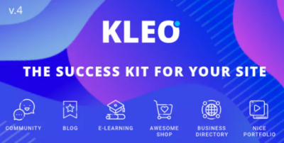 KLEO - Pro Community Focused - Multi-Purpose BuddyPress Theme