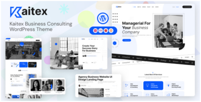 Kaitex - Business Consulting WordPress Theme