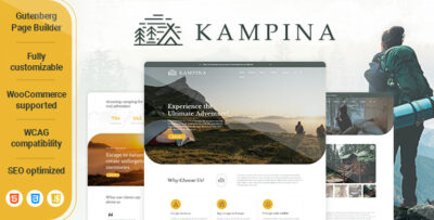 Kampina - Camping WooCommerce WordPress Theme