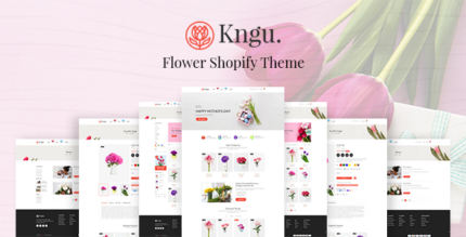 Kngu - Simple & Clean Flower Shop Shopify Theme