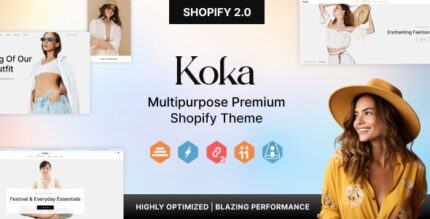 Koka - Linen Fashion & Cloth Shopify Theme