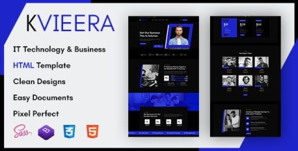 Kvieera - IT Technology & Business HTML Template