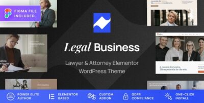 Legal Business - Attorney & Lawyer WordPress Theme v1.0.6