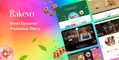 Leo Bakevo - Creative Bread Elementor Prestashop Theme