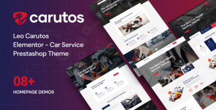 Leo Carutos Elementor - Car Service Prestashop Theme