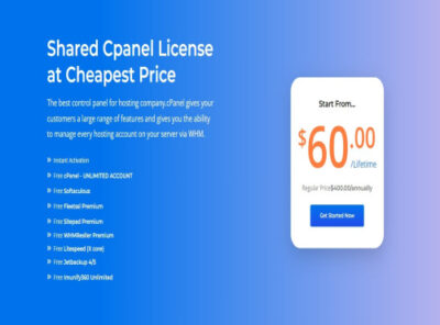(Lifetime License) Shared Cpanel License Combo Shared Cpanel License Whmresller, Litespeed (Xcore), Jetbackup, Imunify360, Cloudlinux
