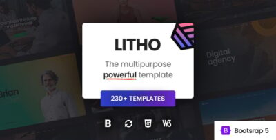 Litho - The Multipurpose HTML5 Template