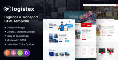 Logistex - Transport & Logistics HTML Template