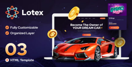 Lotex - Online Lotto & Lottery HTML Template