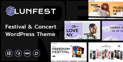 Lunfest - Festival & Concert WordPress Theme