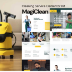 Magiclean – Cleaning Service Elementor Template Kit