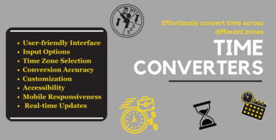 Master Time Zones with Time Converters